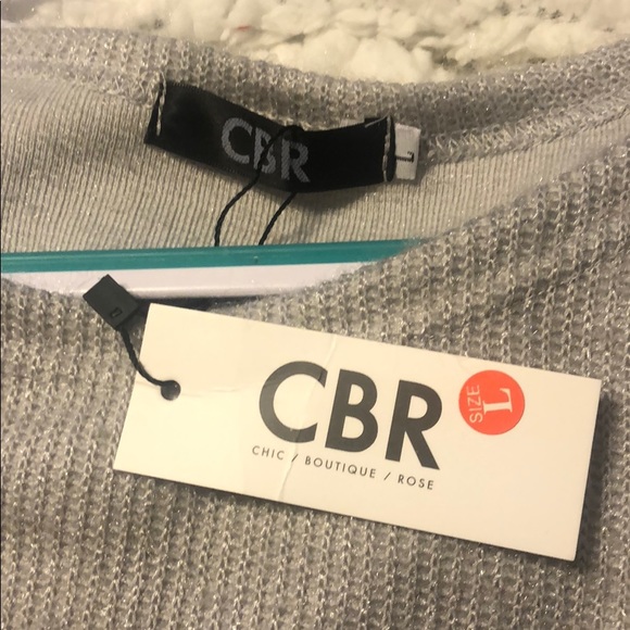 CBR grey/silver sweater - Picture 3 of 3